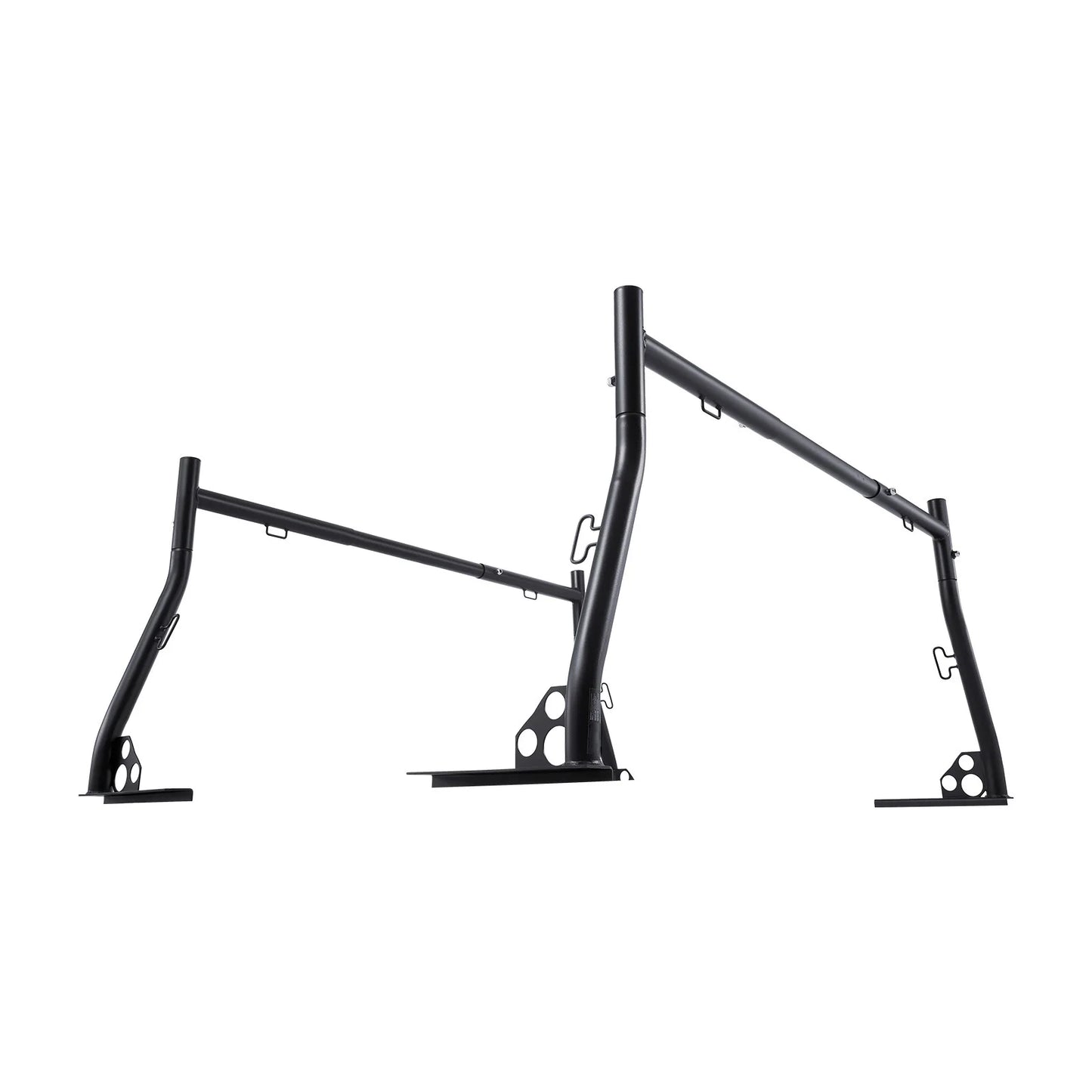 SucceBuy Truck Ladder Rack 49-73 in Width Extendable Universal Rack Heavy Duty Steel with 800lbs Static Load Capacity for Canoes