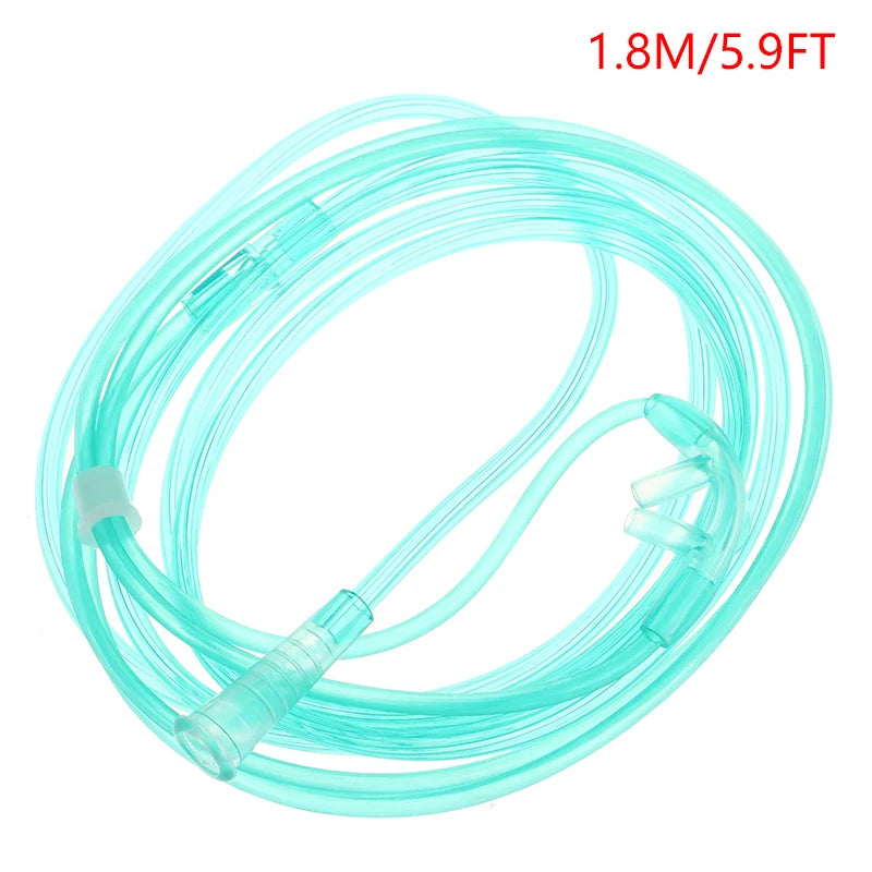 1.5/1.8/3/4/5M 1PCS Disposable Oxygen Tube Double Nasal Oxygen Tube Independent Packing Medical Care Machine Breathing Cannula