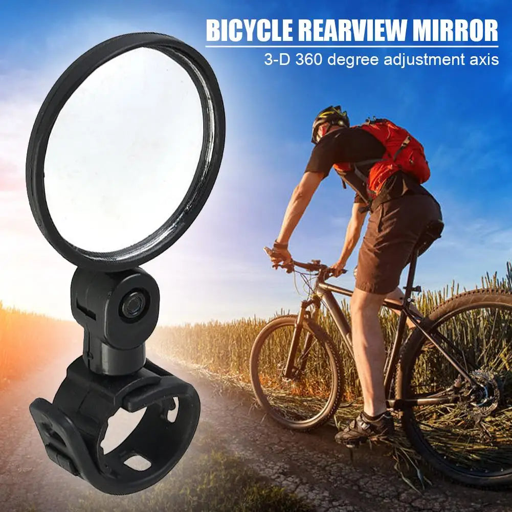 Bicycle Rear View Mirror Bike Cycling Wide Range Back Sight Reflector Adjustable Left Right Mirror Bike Parts