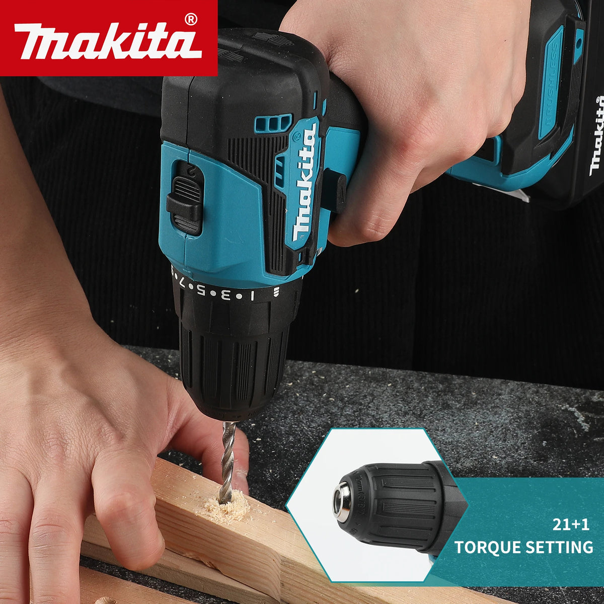 Makita DTW485 18V Cordless Impact Wrench 280Nm Disassembly Torque 3 Speed Modes LED Light Forward Reverse Power tools