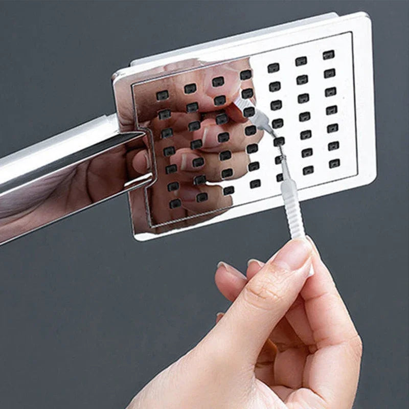 10/50/100/200PCS Shower Cleaning Brush Bathroom Micro Nylon Brush Nozzle Anti-blocking Cleaning Tools Bathroom Accessories