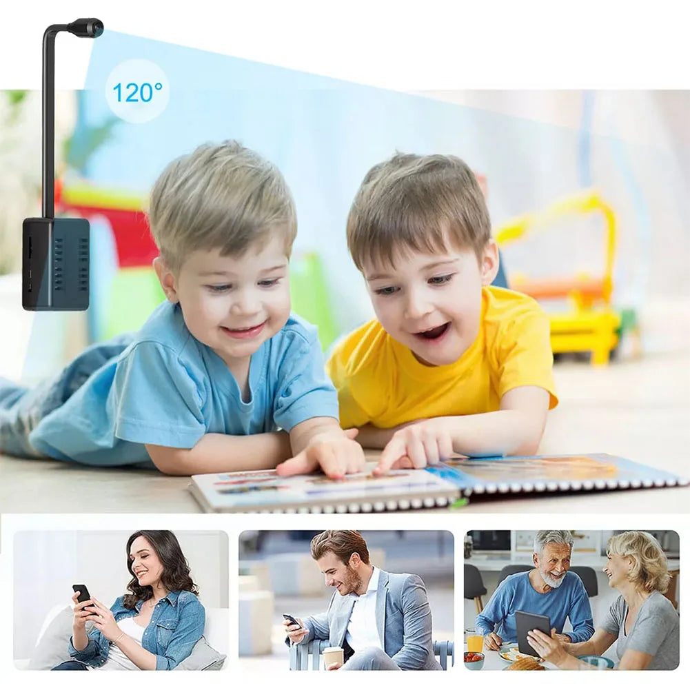1080P Mini Camera WiFi APP Remote Control Wireless Nanny Cam with Voice Motion Detection Surveillance Camera Smart Home Supplies