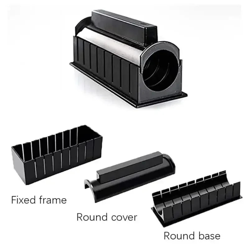 Sushi Making Kit Japanese Rice Ball Cake Roll Mold DIY Home Sushi Making Tool Multifunctional Plastic Kitche Sushi Maker Tool