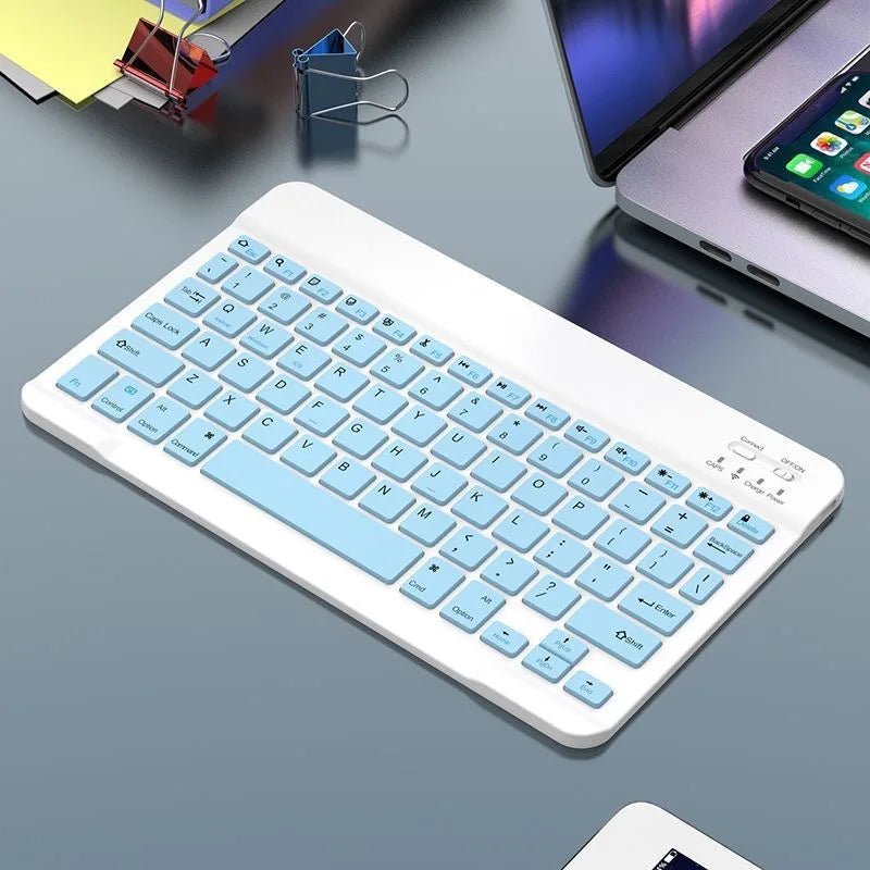 JITE Mini Ultra-Slim Wireless Keyboard Bluetooth Keyboard MOUSE for iPad iPhone Tablet Phone Smartphone iOS Android Windows