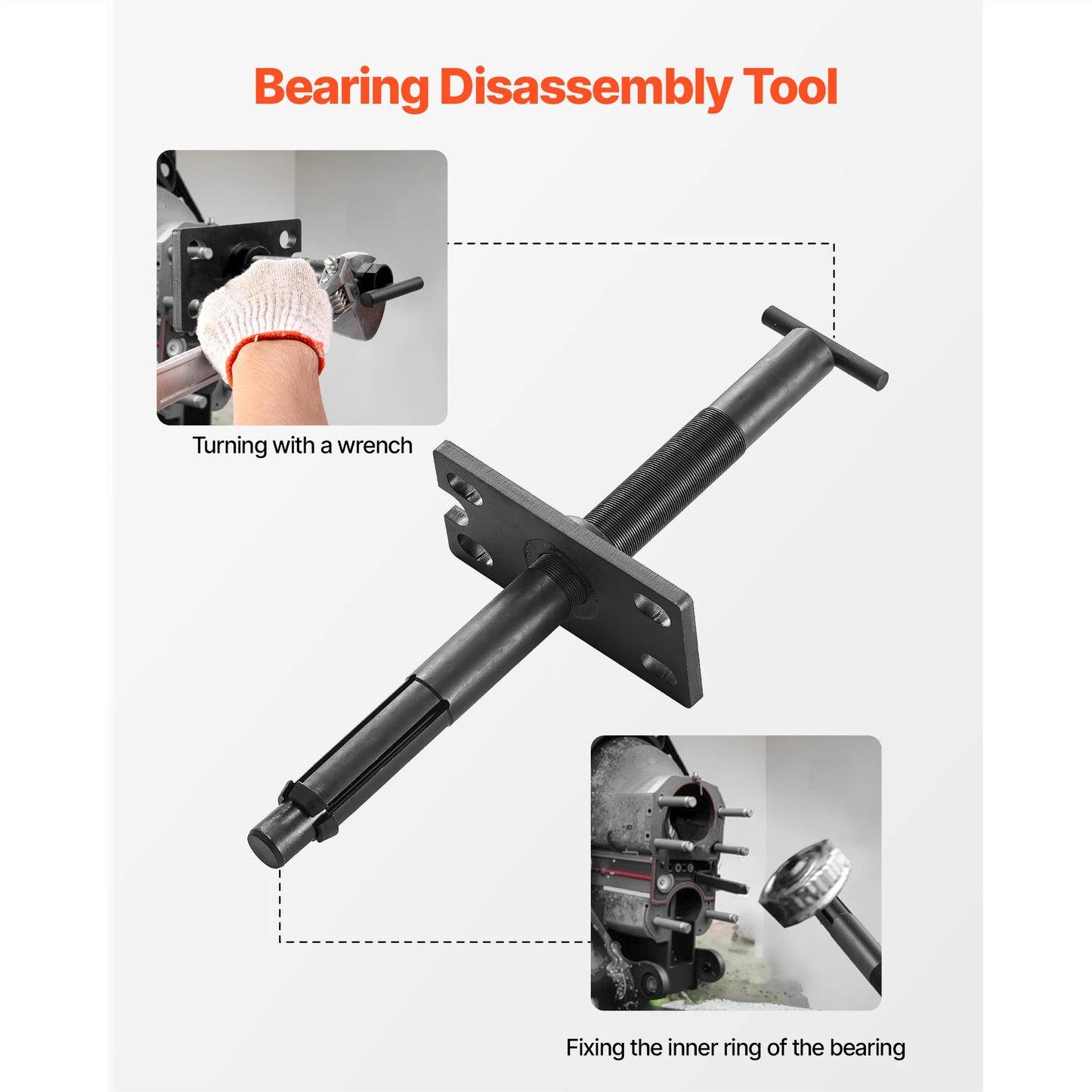 SucceBuy Mercruiser Alignment Tool & Gimbal Bearing Puller Set Compatible with Mercruisers OMC Volvo Cobra Bell Housings Engine