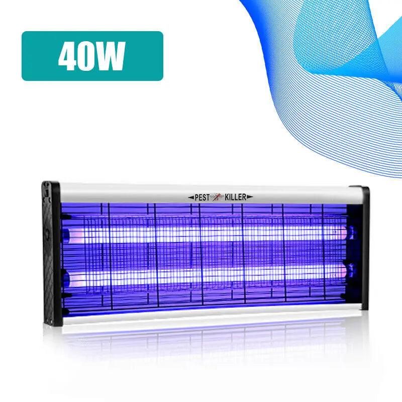 20W-40W Mosquito Zapper Insect Bug Killer Lamp UV Light Outdoor Indoor Low Noise