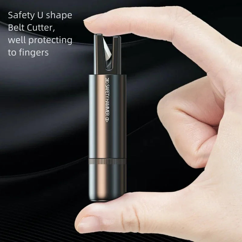 Window Breaker Seatbelt Cutter Car Gadgets Vehicle Escape Tool Safe Hammer Glass Breaker Life-Saving Emergency Artifact One Seco