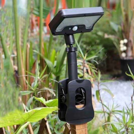 Solar Wall Light Solar Powered Flood Light Auto On/Off Motion Sensor Outdoor Wall Lantern Outside Yard Lamp for Garden Yard Path