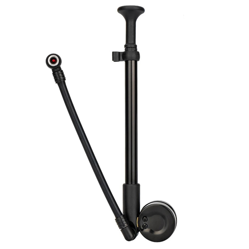 300PSI Bicycle Air Pump with Gauge Bike Air Shock Absorber High Pressure Portable Cycling Inflator for Fork & Rear Suspension