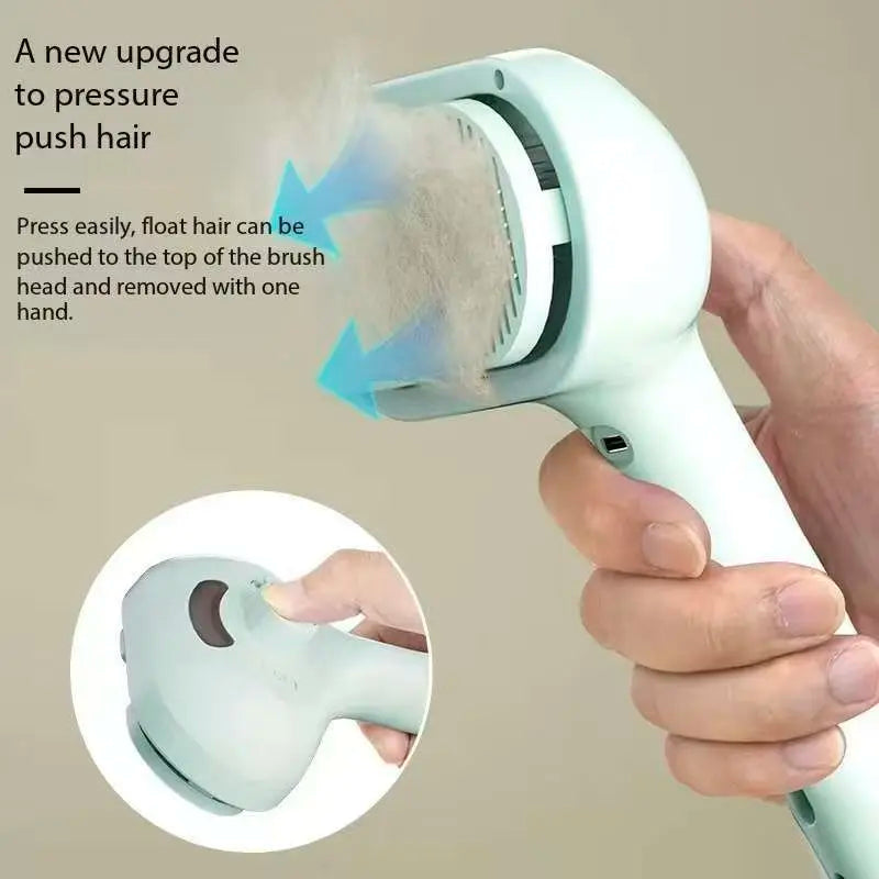 Pet spray comb needle comb cat spray comb floating hair brush massage and cleaning