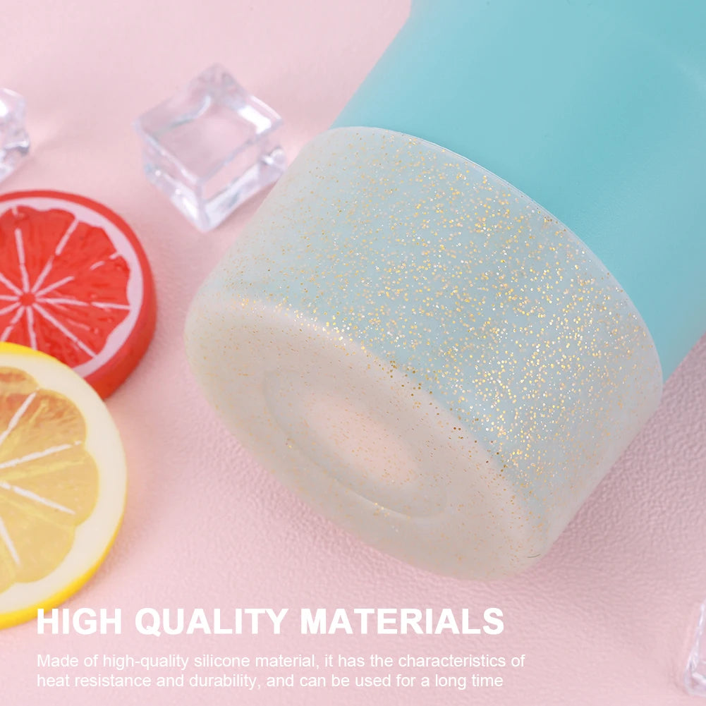 Silicone Water Bottle Boot Anti-Slip Bottom Cover Heat Insulation Bottom Protector for Stanley 20-40oz Water Bottle