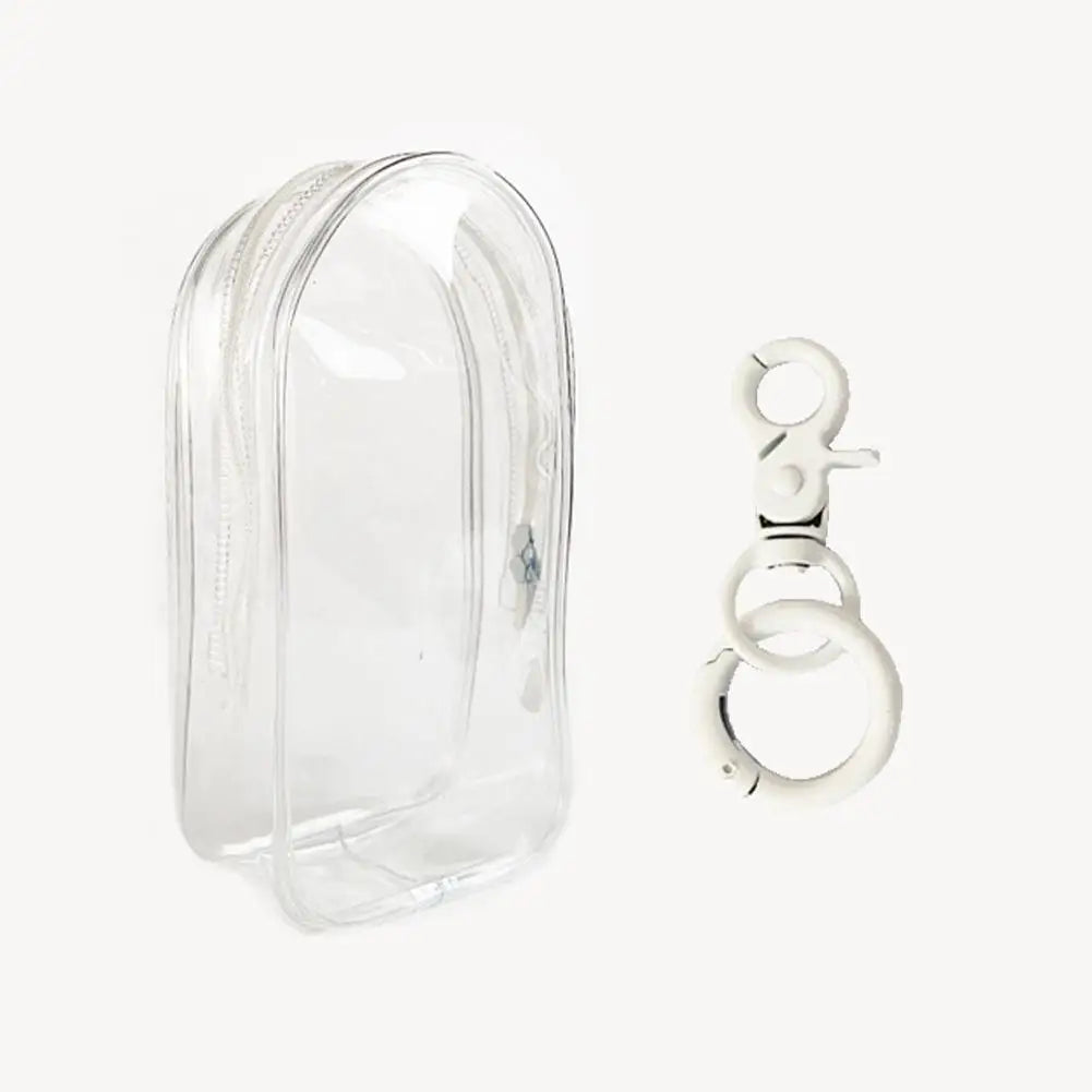 PVC Transparent Protective Case for Skullpanda Labubu Hirono Twinkle Dolls Dustproof Display Bag