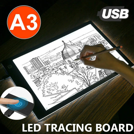 A3 LED Light Box Drawing Thin Pad Copy Led box Tracing Board Art Design Stencil