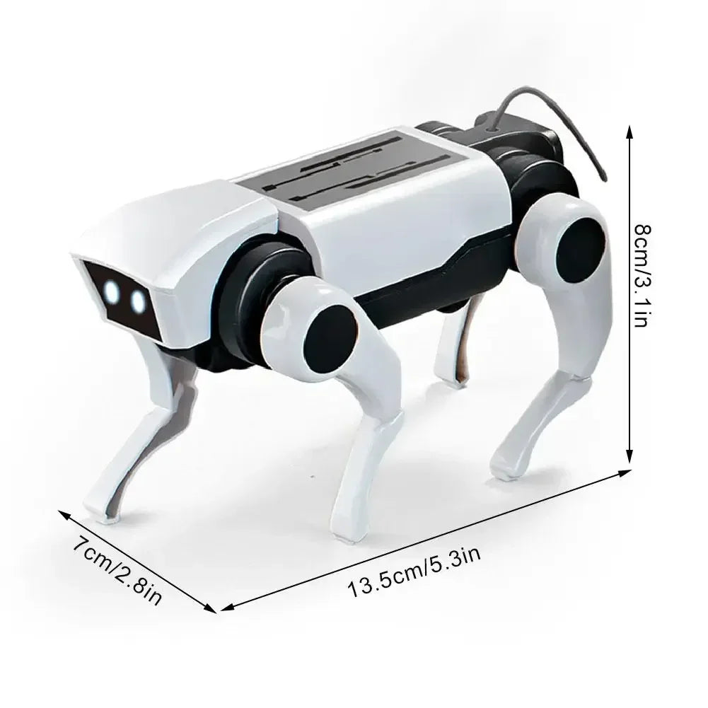 Remote Control Robot Dog Smart RC Intelligent Bionic Puppy Programmable Electronic Pet with Light Sound Toy for Kids Boys Gift