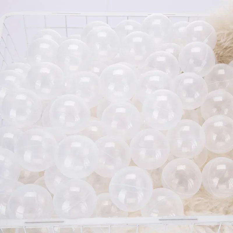 50pcs Colorful Love Star Plastic Ocean Ball Pits Eco-Friendly Funny Baby Kid Swim Pit Play Toy Water Pool Ocean Wave Balls Gifts
