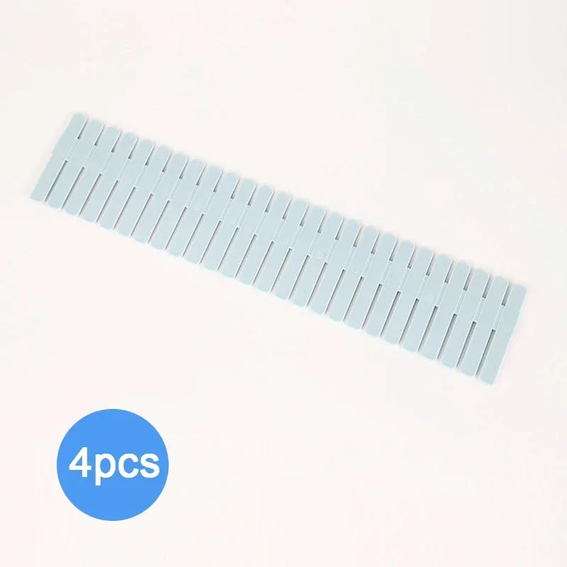 4Pcs Divider Adjustable Household Storage Cabinet Combination Underwear Socks Sundries Cajones Escritorio Drawer Organizer