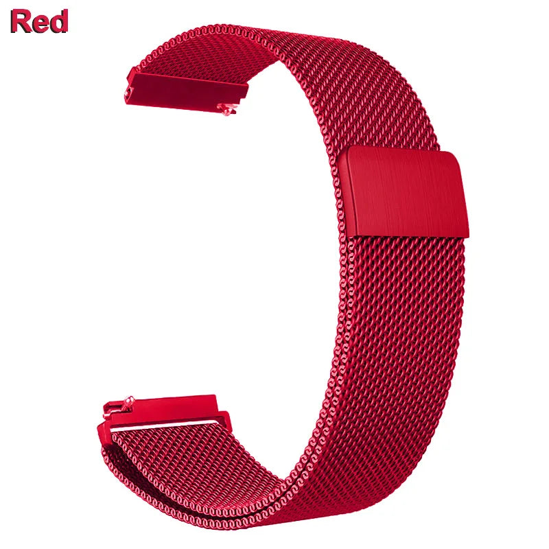 18mm 20mm 22mm Metal Strap For Garmin Vivoactive 3 4 4s 5 6 Band Watch Venu 2 2s 3s SQ Bracelet Venu 4 41mm 45mm Milanese Loop
