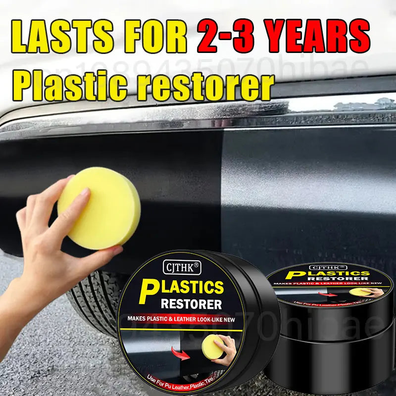 Car Plastic Restorer Back To Black Gloss Car Cleaning Products Plastic Leather Restore Auto Polish And Repair Coating ./[\]