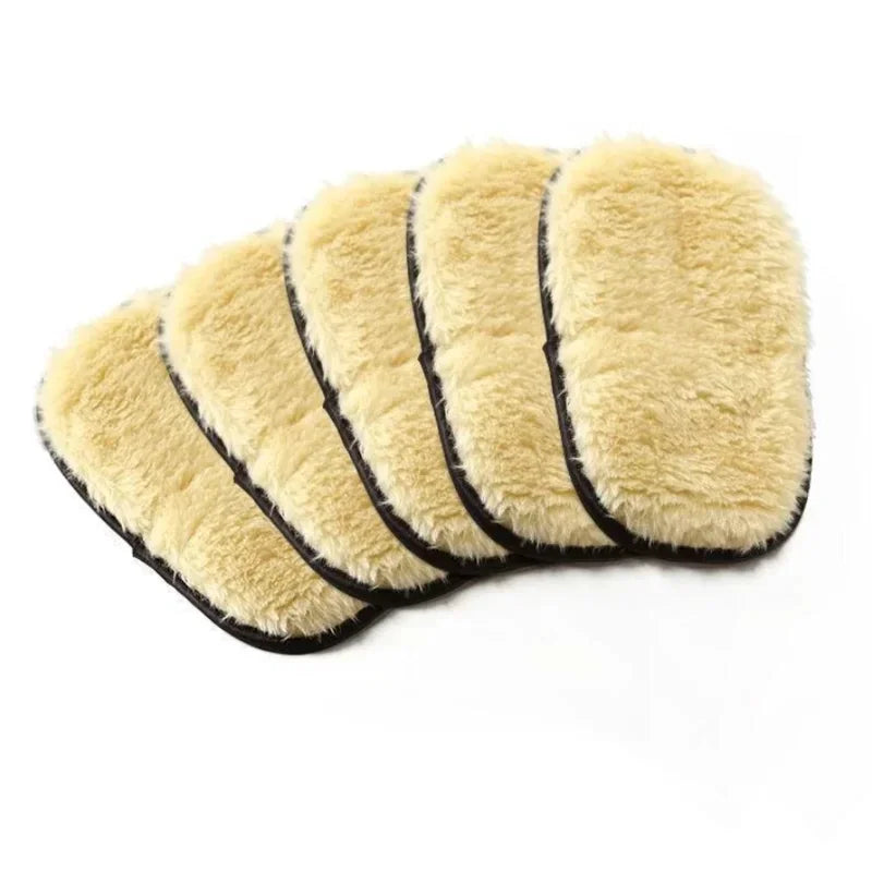 Super Soft Microfiber Wool Car Wash Gloves Mitts Scratch Free Cleaning Polishing Cloth for Auto Detailing Care Accessories