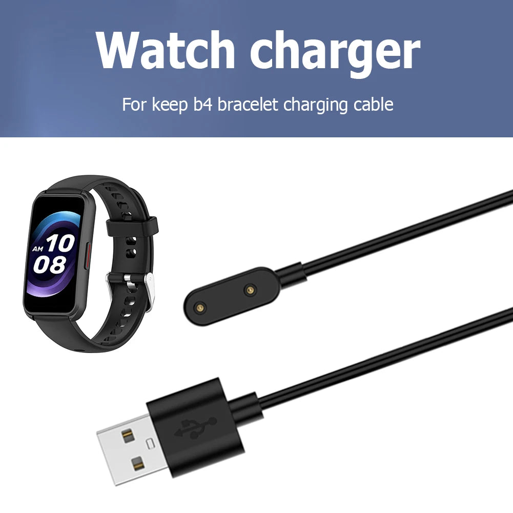 1m Charging Cable Stand Replacement 5V USB Charger Cable Cord Portable Accessories for Smart Watch for Huawei Watch Fit2
