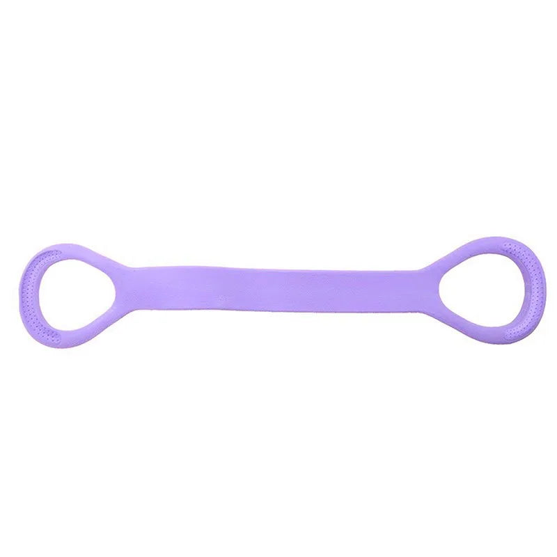 8-shaped Fitness Resistance Band Sports Workout Elastic Band Home Fitness Rubber Pull Rope Yoga Training Exercise Gym Equipment