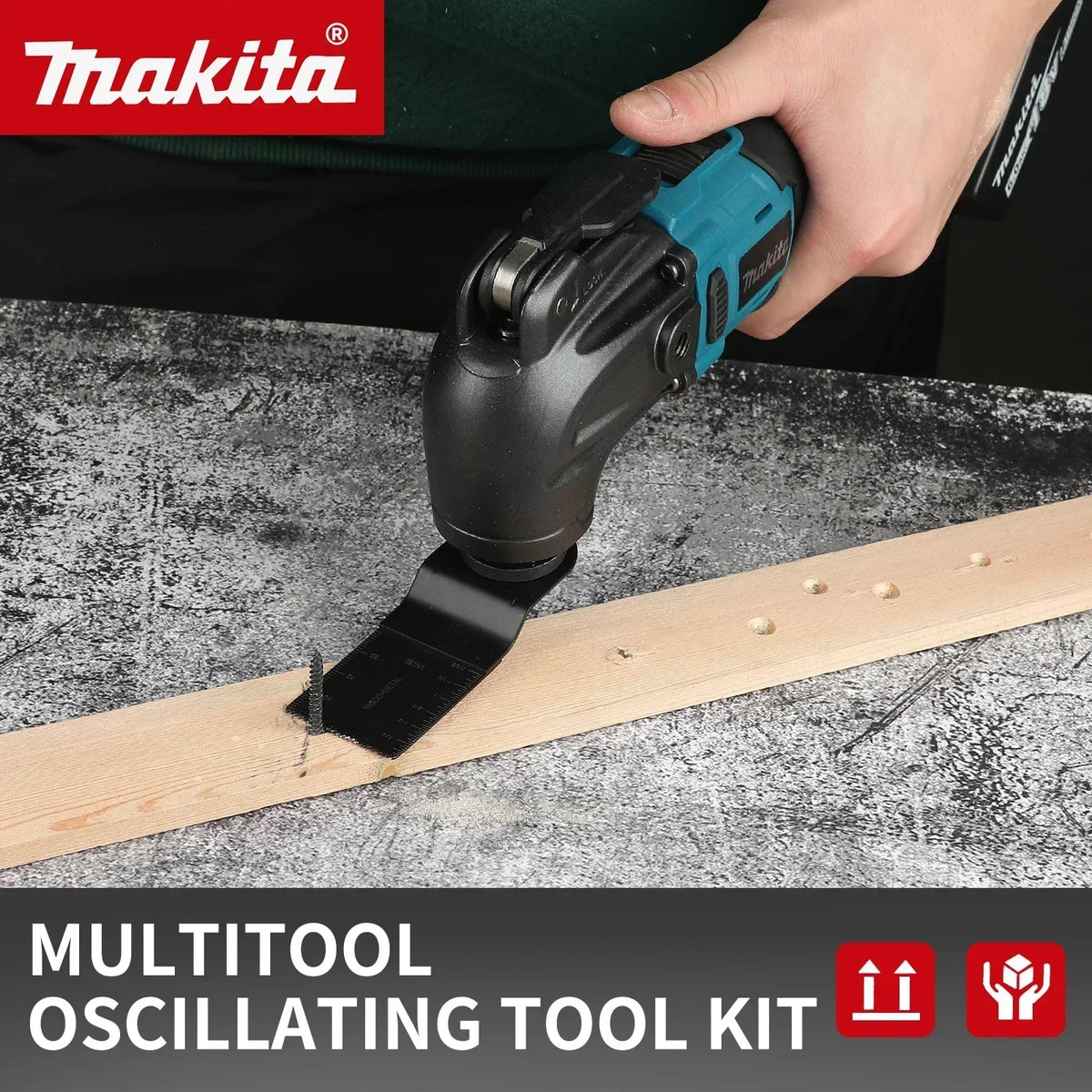 NEW 2026 Makita 18V Handheld Trimming Cutter 18/20V Li-Ion Powered 6-Gear 326-340mm Lightweight for Home and Workshop Use