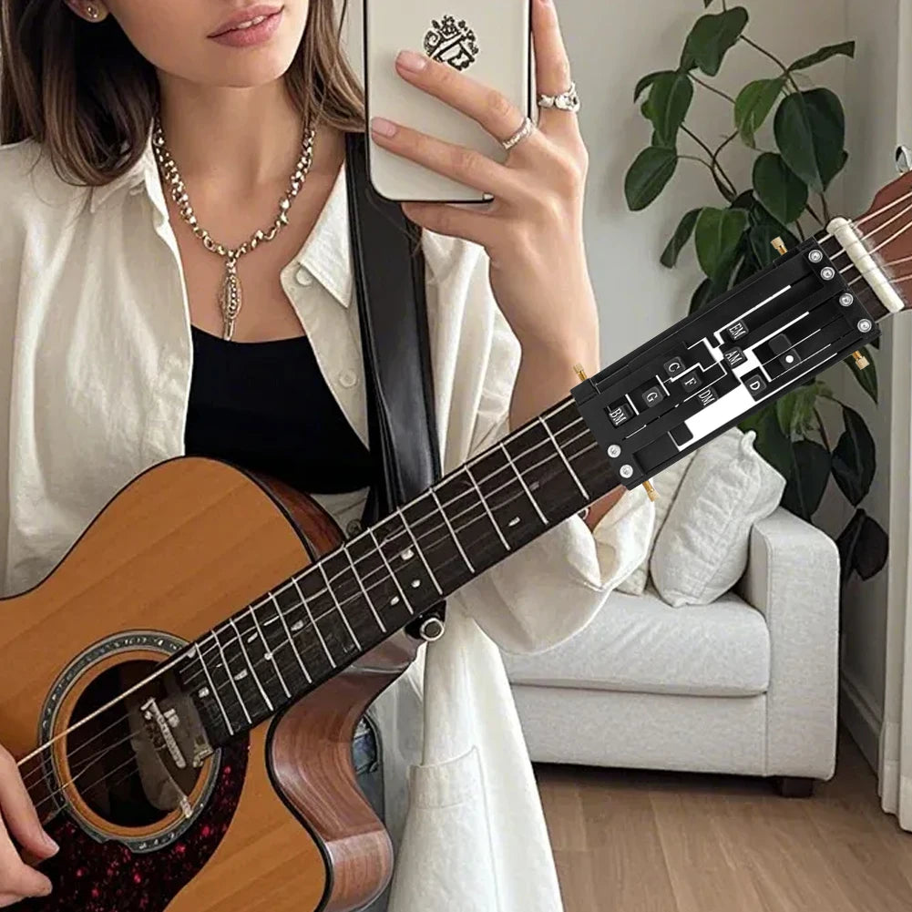 Guitar Chord Presser Guitar Chord Helper Guitar Learning Tools Guitar Chord Trainer Guitar Accessories for Beginners