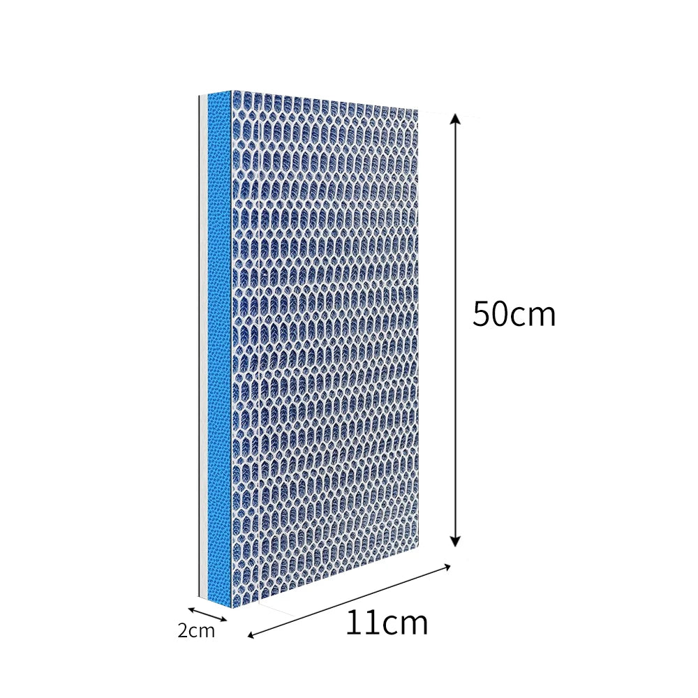 2PCS 8D Aquarium Filter Media 8-Layer Filter Pads Bio Sponge Foam for Fish Tank Pond