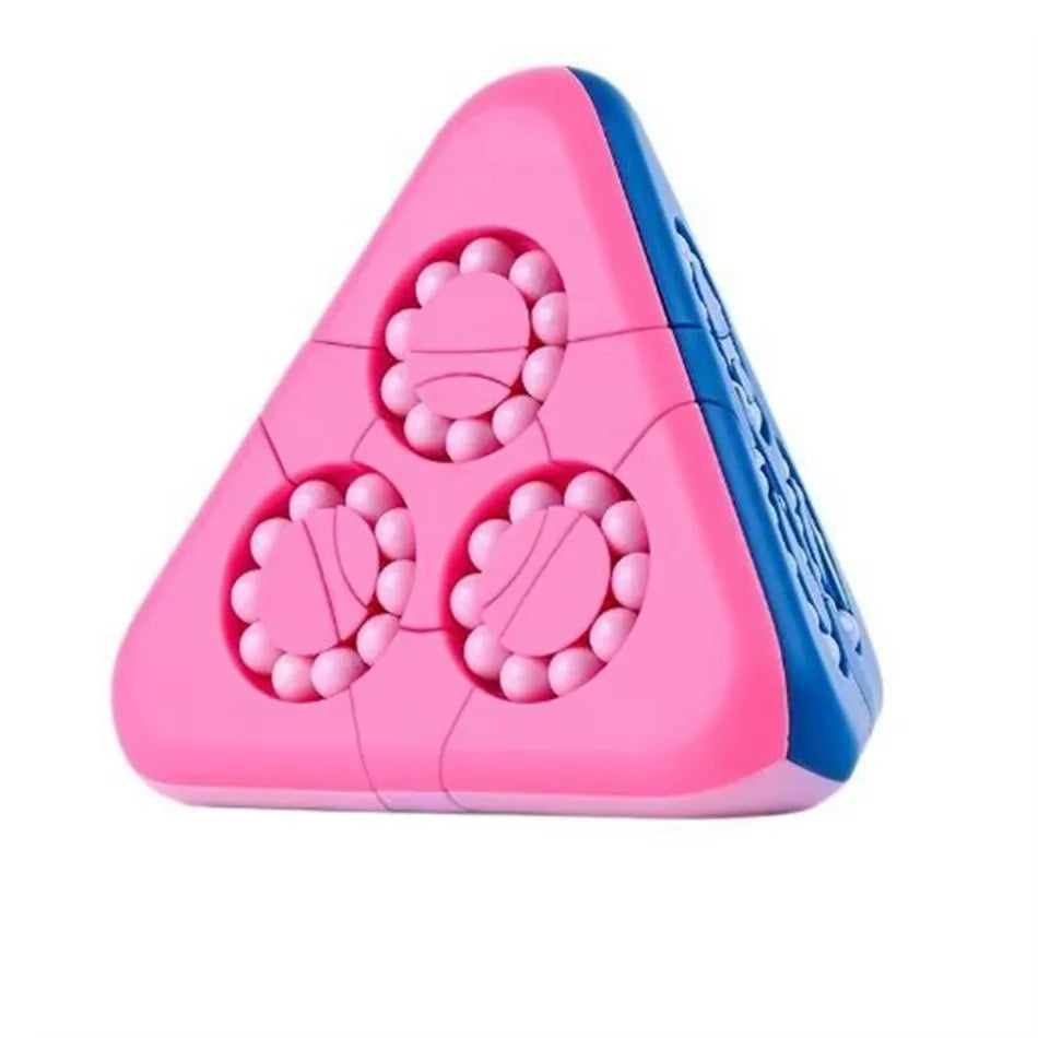 Magic Bean Cube Finger Gyro Rotating Antistress Relieve Anxiety Develop Intelligence Decompression Fidget Toy Adults Kids Gift