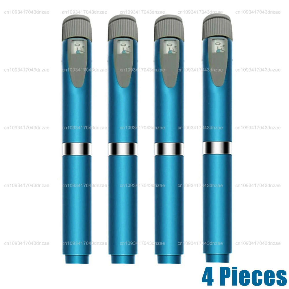 Reusable Injection Pen Magic Pen Kit+3ml Sterile Cassette Bottle Cartridges+32/31G 4/6/8mm Disposable Pen Tip for Lilly Insulin