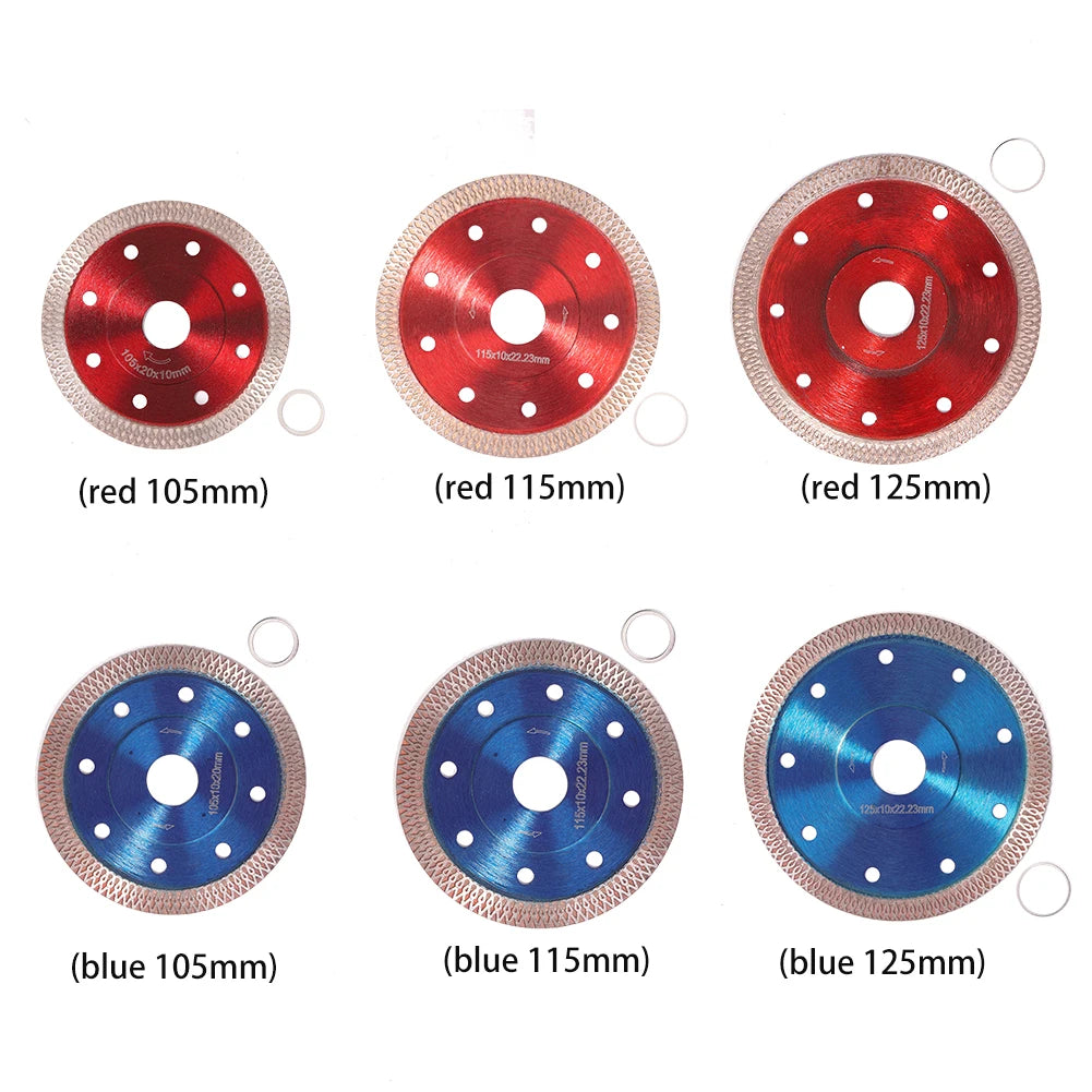 105/115/125mm Diamond Saw Blade Cutting Stone Cut Wheel Saw Blade Diamond Cutting Disc Multitool Cutter