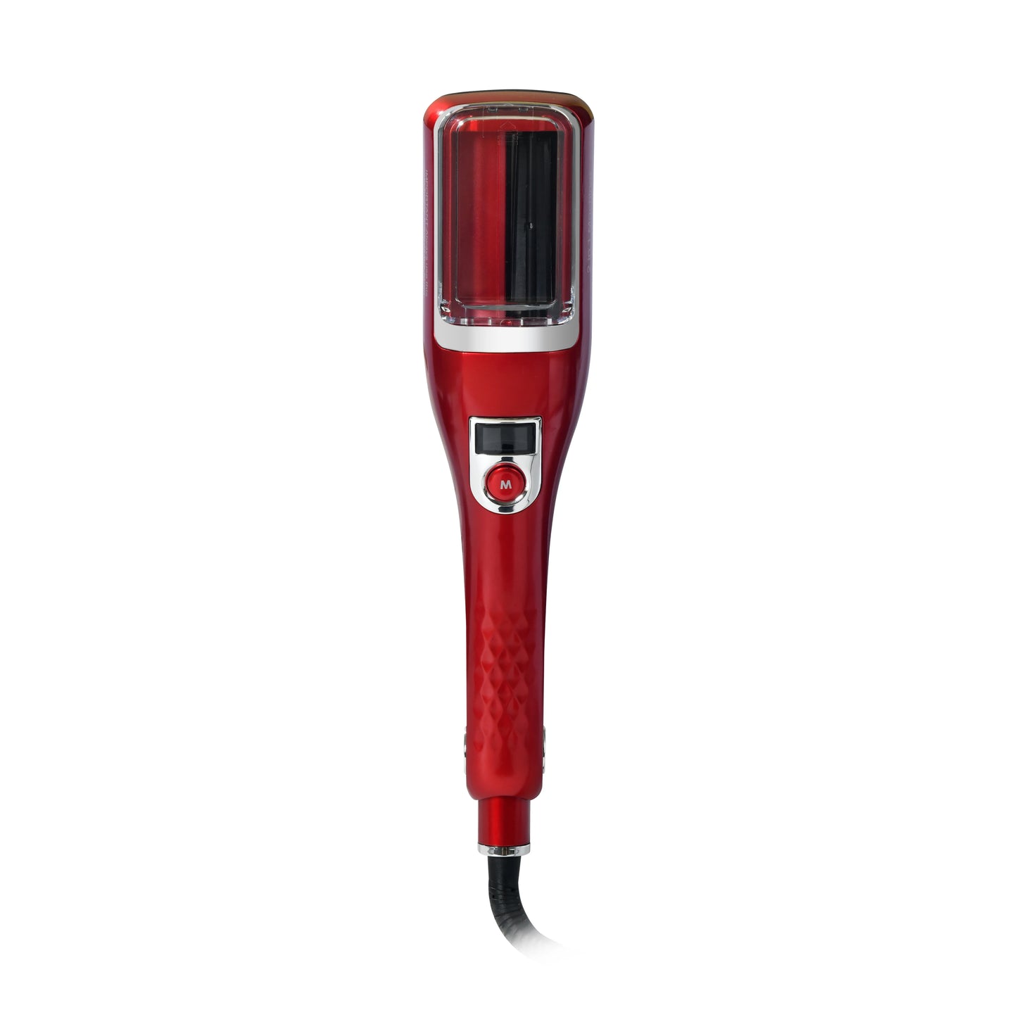 Hair straightener with 5 levels, 140-220 high temperature anti scald design, multifunctional straightener that can trim split en