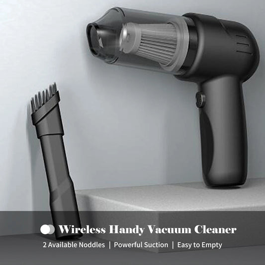 Portable Vacuum Cleaner with 100W 9000Pa Powerful Motor Wireless Handheld Vacuum Cleaner Cleaning Kit for Car/Home/Office Black