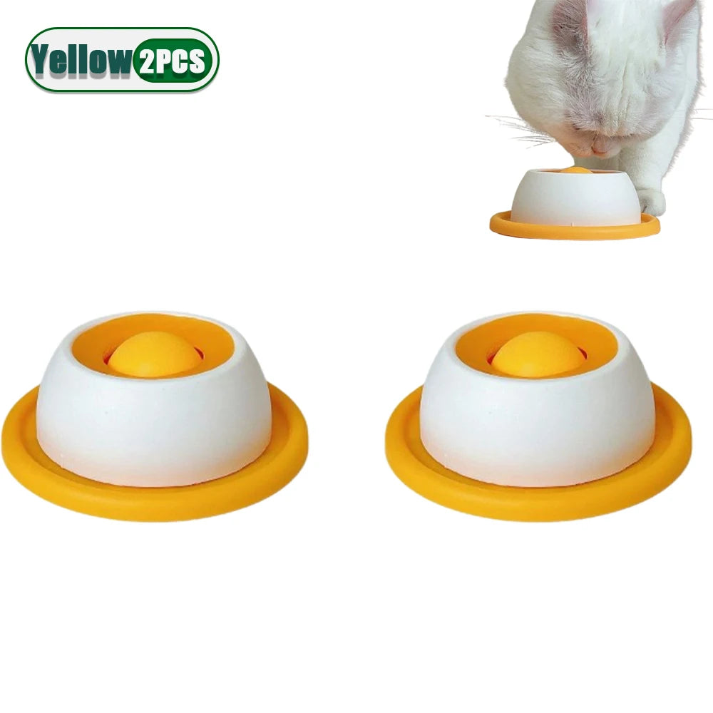 Mental Stimulation Licking Mat Slow Feeder Puzzle Toy for Dogs Cats Promotes Calmness Prevents Gulping Non Tip Design for Meals