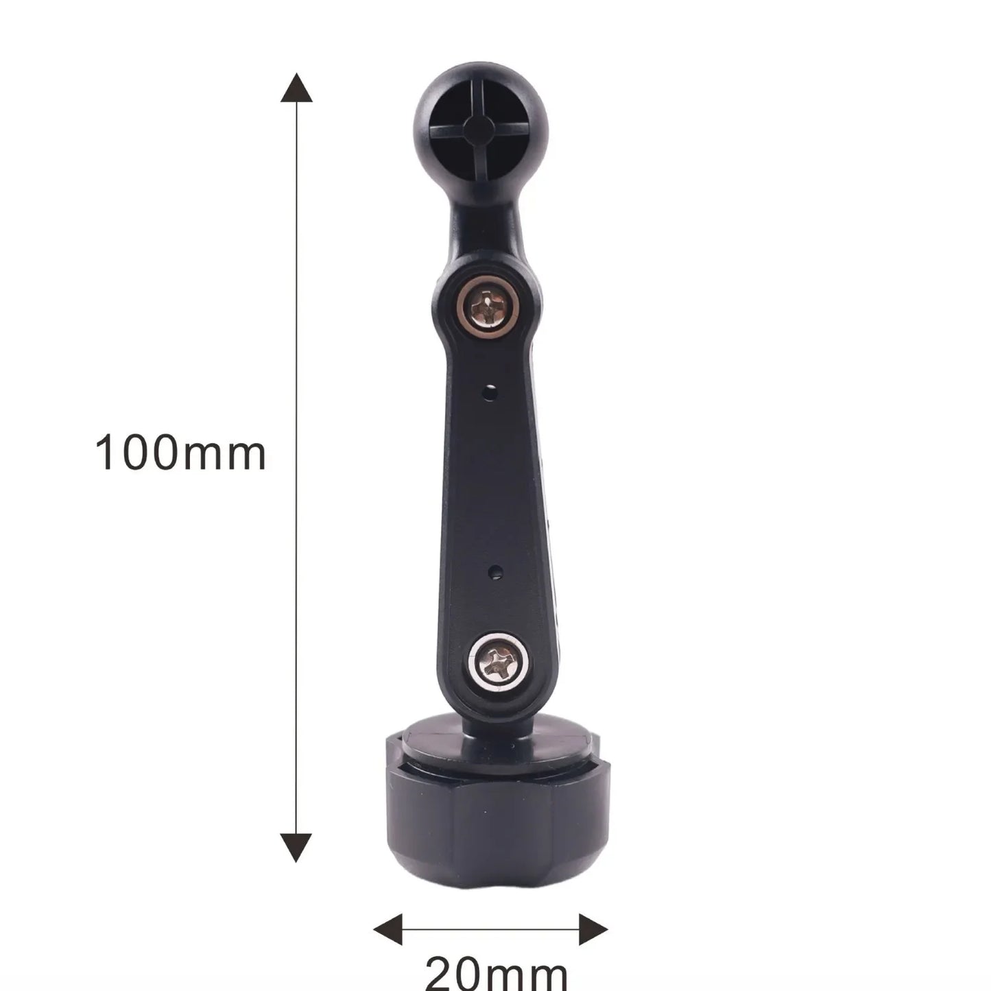 Car Phone Holder Extension Rod Air Outlet Display Adapter Extension Arm Modification Accessories 17mm Universal Ball Head