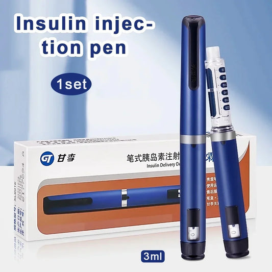 Portable Insulin Injection Pen Novo Nord Ganli 3ml Insulin Glargine Insulin Lilly Syringe Sanofi Gear Adjustment Pen
