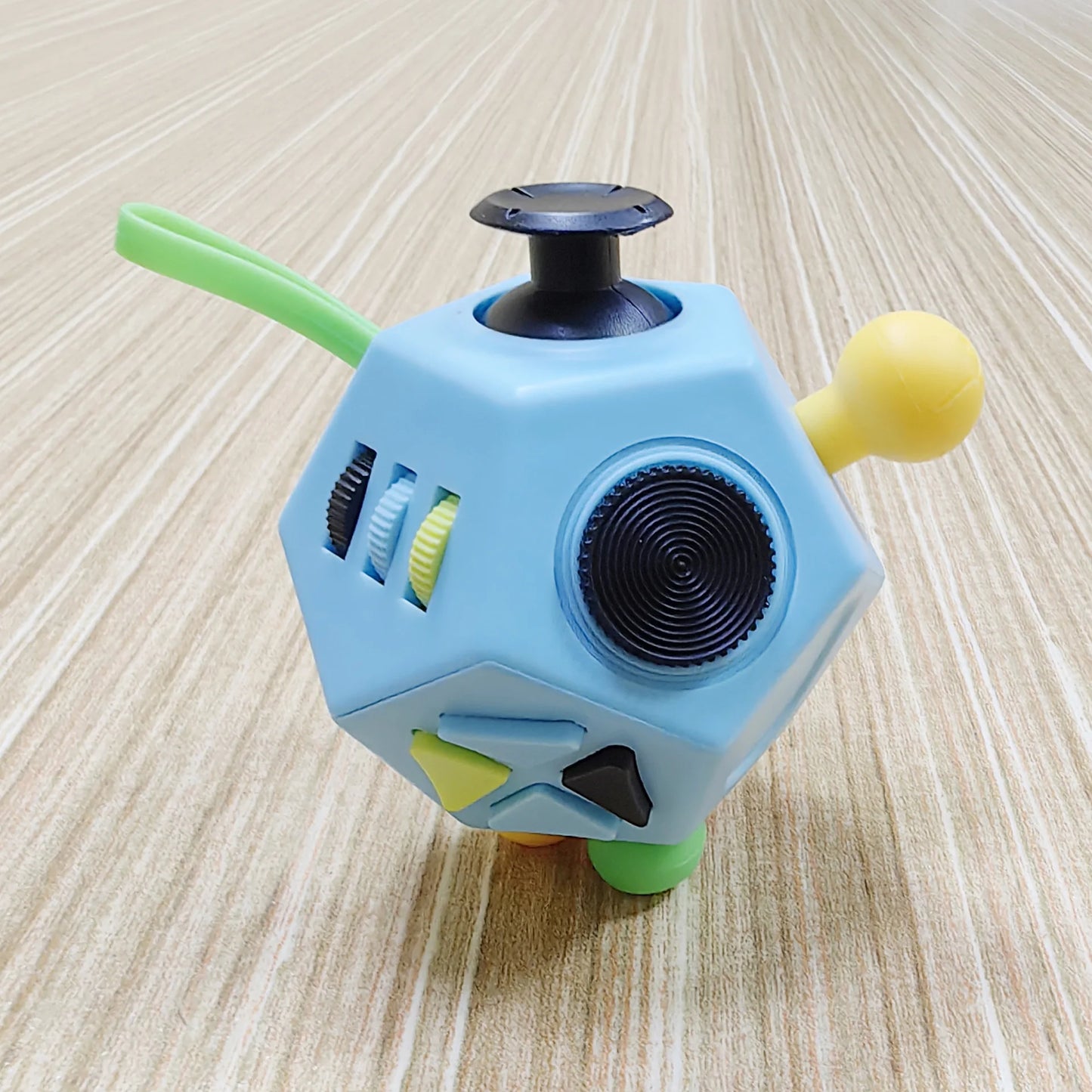 Fidget Cube EDC Anti Stress Relief Toys Anxiety Antistress Sensory Fidgeting Dice Toy For Kids Adults Autism ADHD Focus 12 Sides
