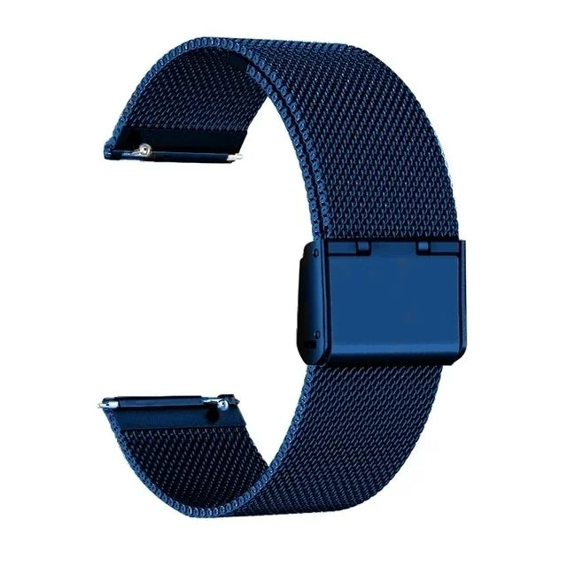 22mm 20mm Stainless Steel Band For Amazfit GTR 47mm 42mm Pace Stratos 2 3 Bip 3 5 6 Bracelet Strap For Amazfit GTR4 3 2/Active 2