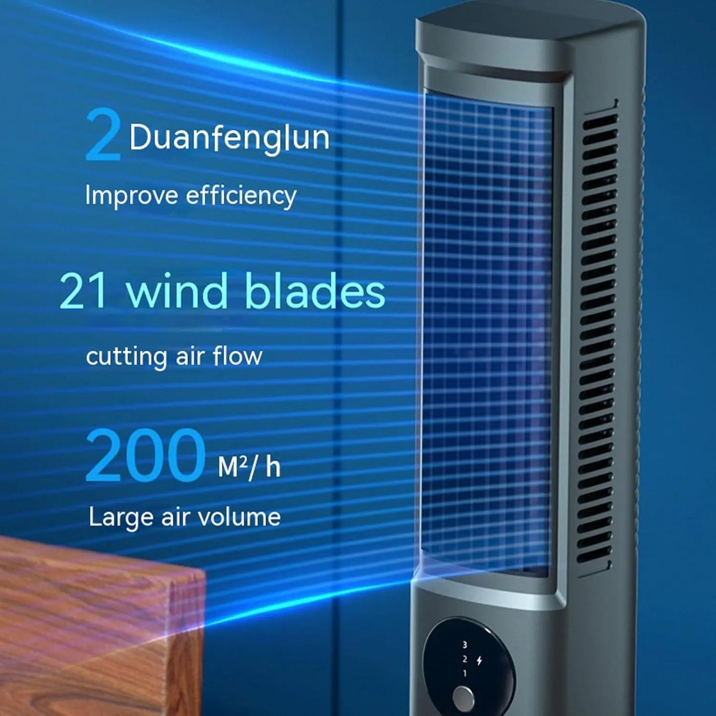 2024New Portable Air Conditioner for Fast Cooling,Ace Cooling Fan,Cooler Air Conditioner for Bedroom Office 3 Speeds,Quiet (3.0)