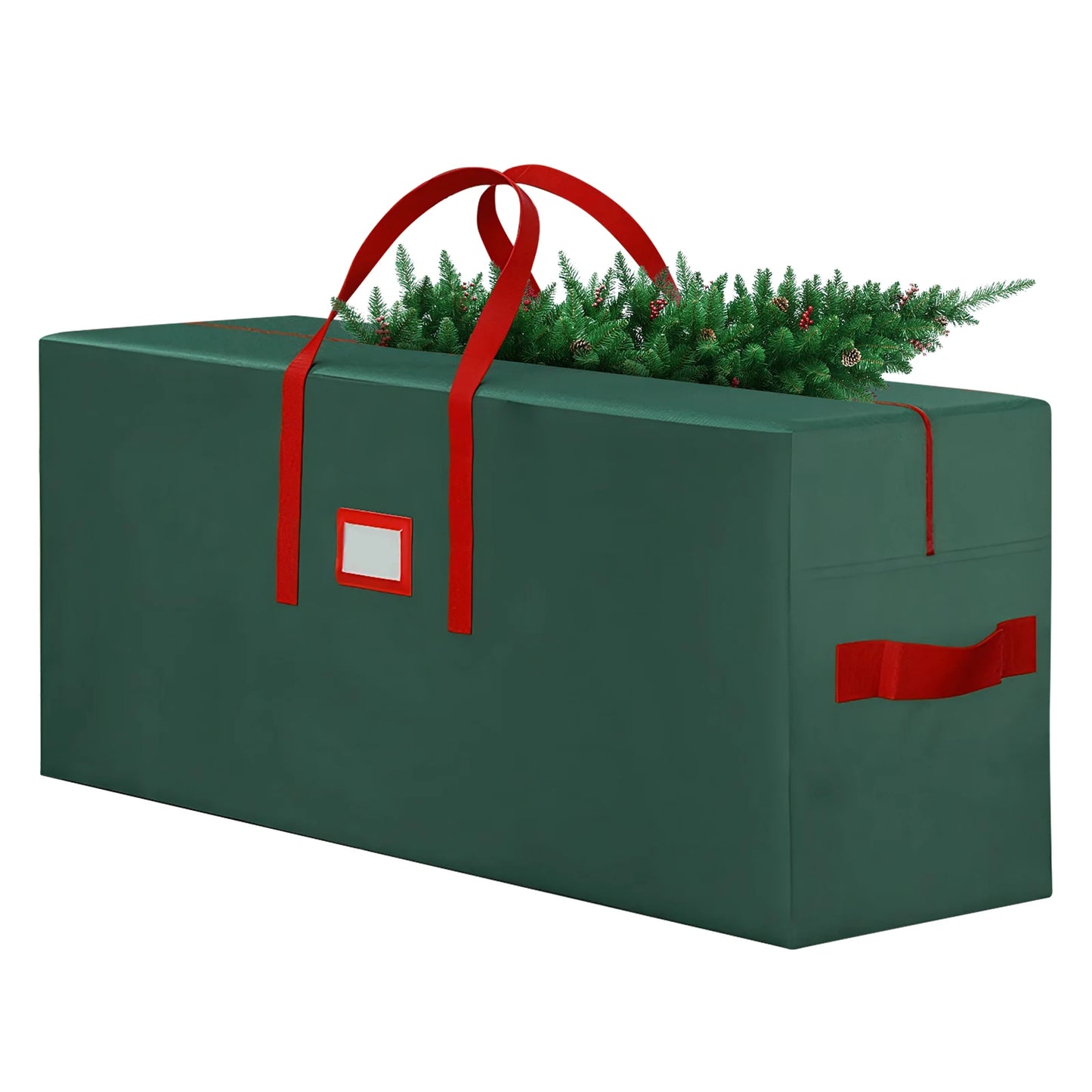 Oxford Xmas Tree Storage Bag w/Handle Waterproof Fold Tree Package Bag(165Green)