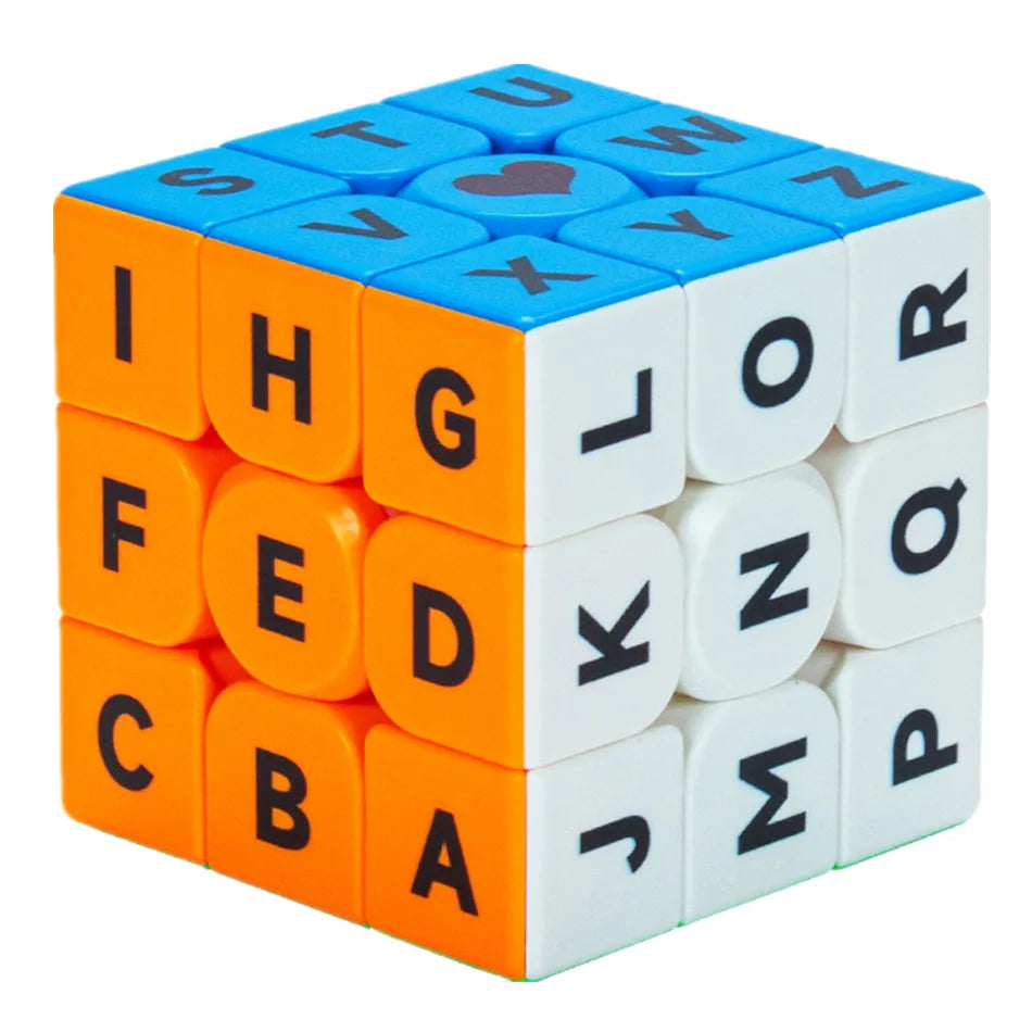 Zcube Idea Fun 3x3 Direction Arrow Magic Cube White/Black Educational 3x3x3 Puzzle Cubo Magico Toys For Children