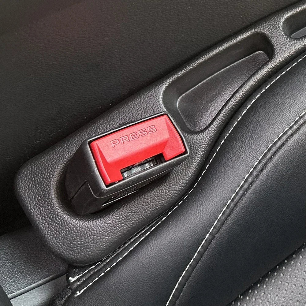 1 Pair Car Seat Gap Filler Leak Proof Crevice Storage Organizer Universal Fit Between Seats Console Auto Interior Accessories