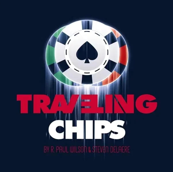 Magic Trick Traveling Chips by R Paul Wilson Chip Transportation Flight Magia Close up Street Illusion Gimmick Mentalism Prop