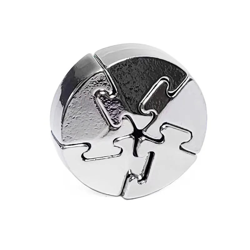Metal Puzzles Difficult Brain Teasers for Adults Teens Kids Casse Tete IQ Test Disentanglement Toys Educational Mind Games
