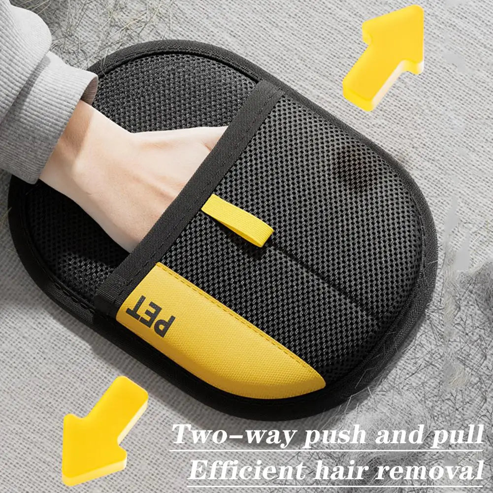Dog Glove Brush Cat Hair Glove Wool Removal Glove Pet Hair Remover Static Dedusting Brush For Dogs Cats Supplies