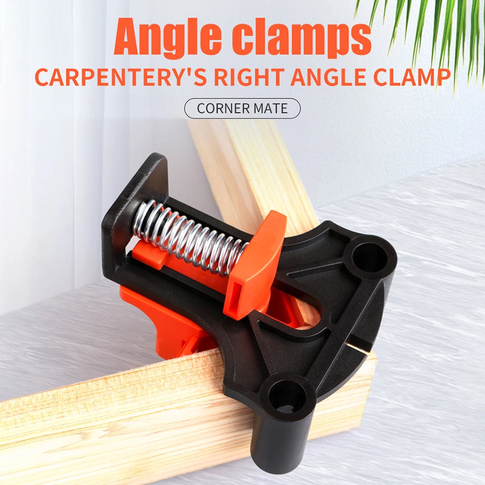 1pc 90 Degree Right Angle Clamp Fixing Clips Corner Woodworking Positioning Tool