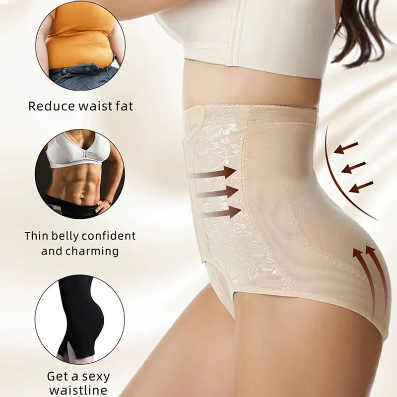 Tummy Control Panties for Women Shapewear Butt Lifter Short High Waist Trainer Corset Slimming Postpartum Body Shaper Underwear