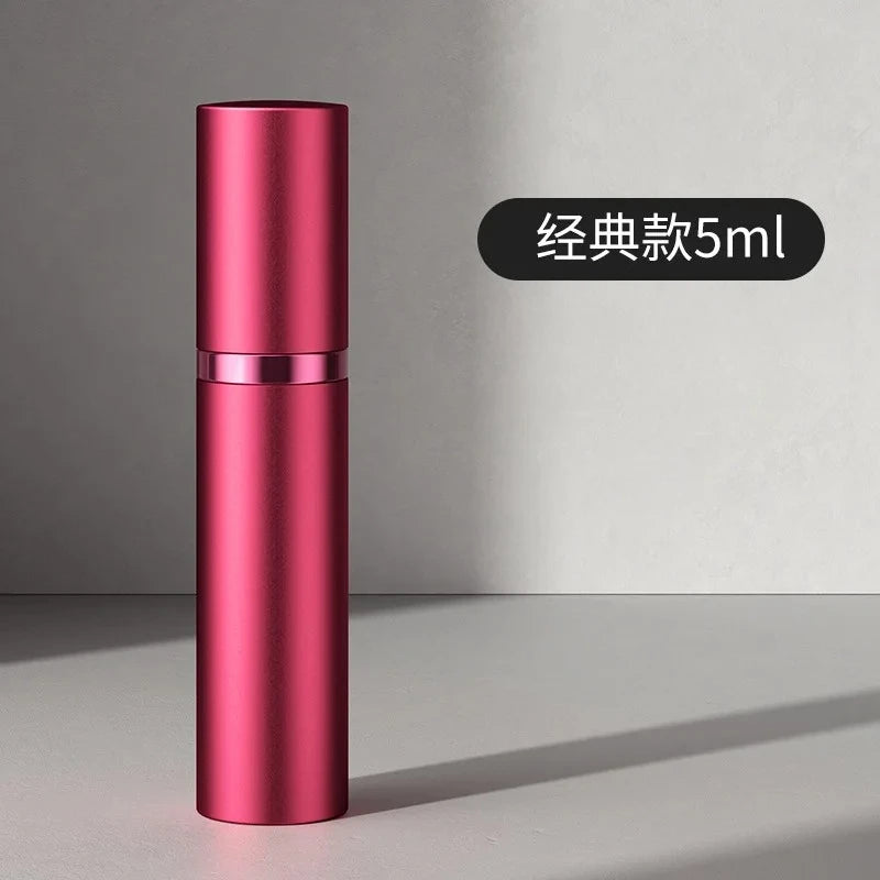 10/5ML Perfume Atomizer Portable Liquid Container for Cosmetics Traveling Mini Aluminum Spray Empty Refillable Bottle Косметика