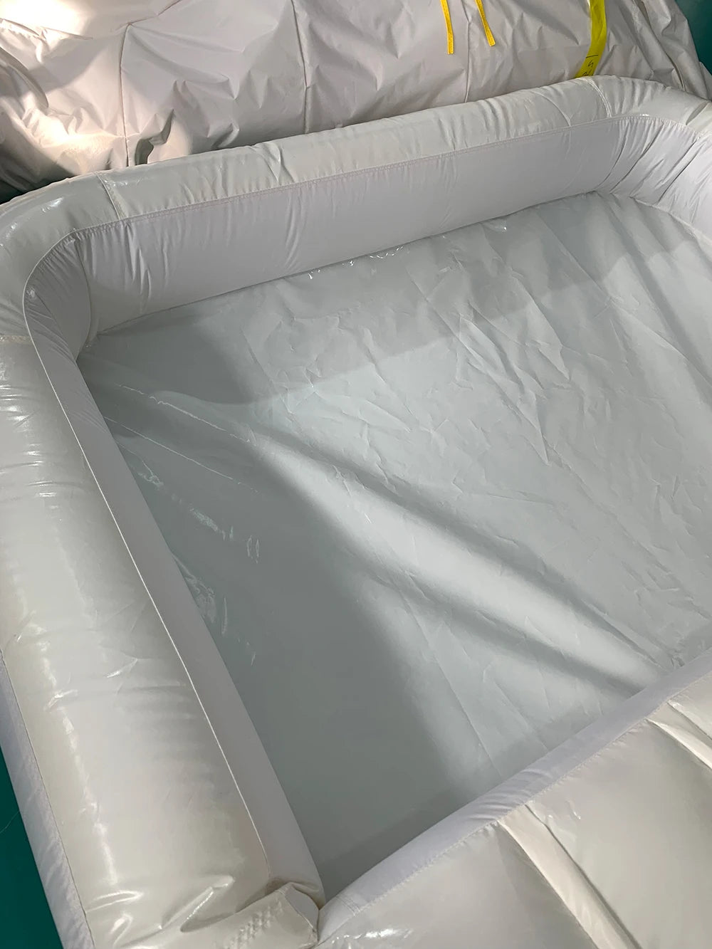 Inflatable Jumping Castle 5.6*3.3*3M White Bounce House For Kids Bouncy House Withe For Children Outdoor Toys With Blower Slide