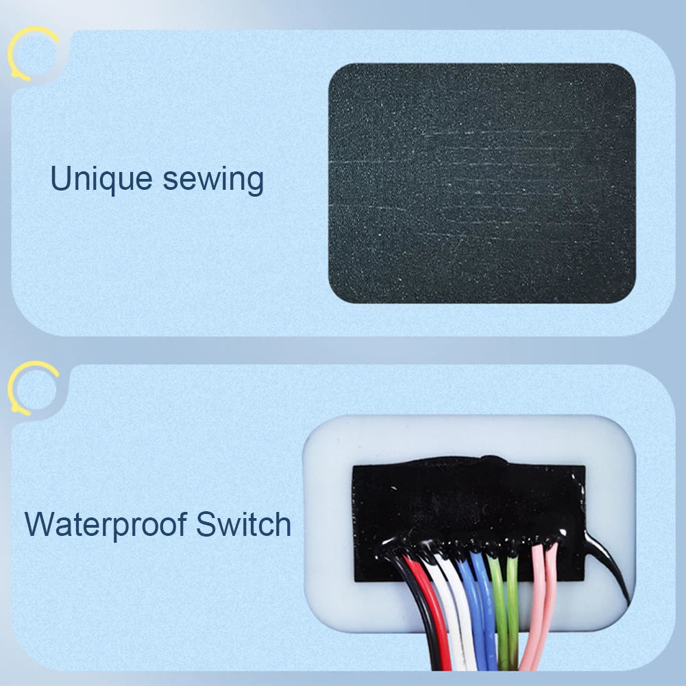 1 Set DIY USB Electric Heated Jacket Heating Pad Themal Warm Winter Heating Vest Pads For Outdoor Heated Clothing 5/4/2 Sheets